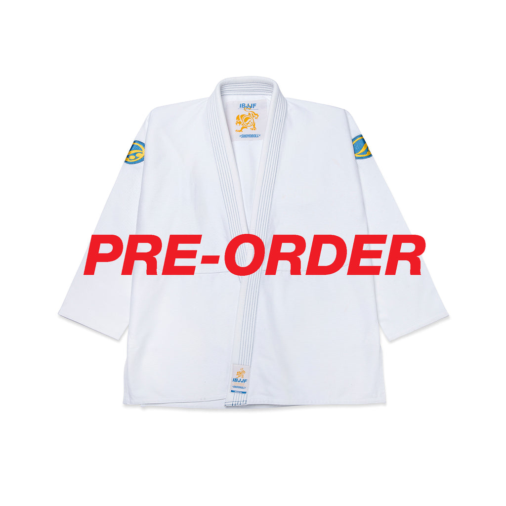 2023 IBJJF Kimono (WHITE) PRE-ORDER