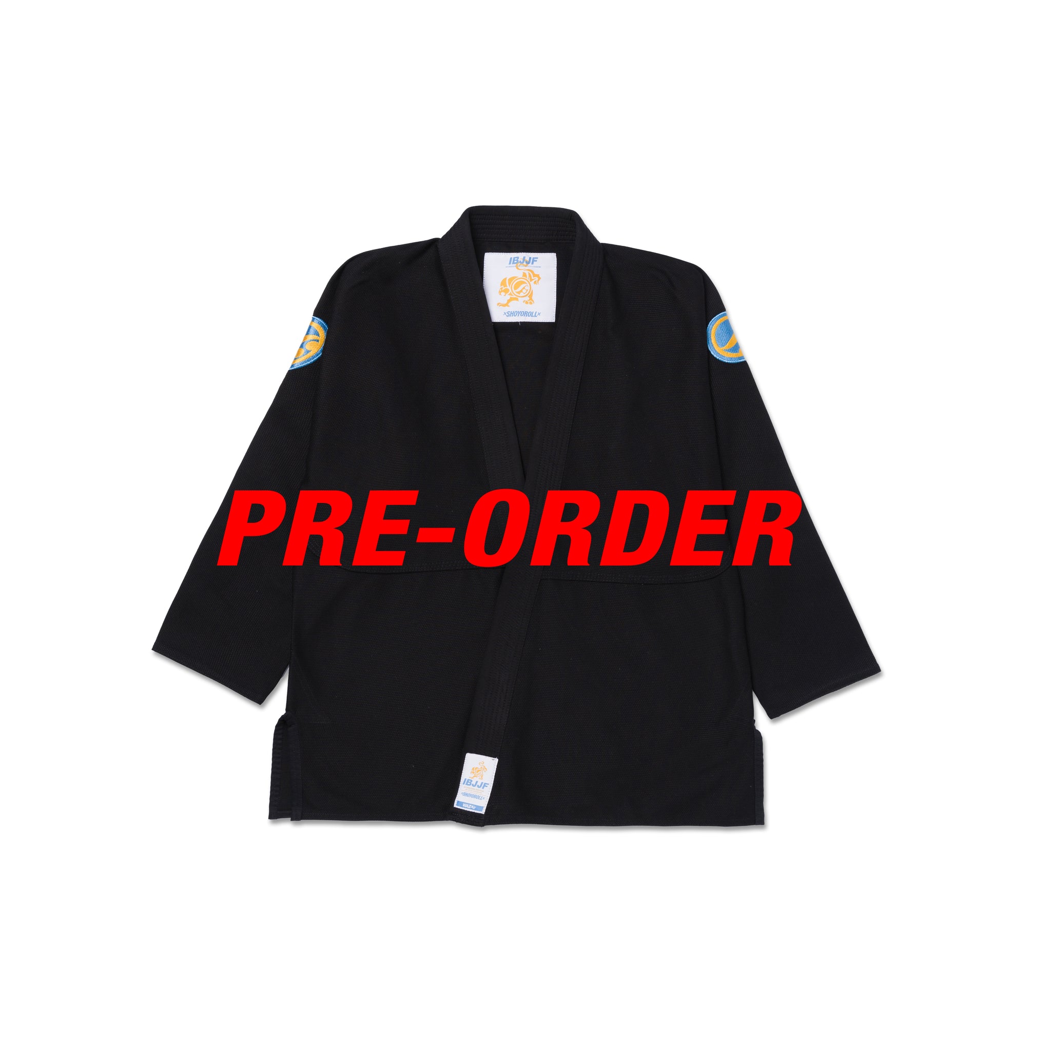 2024 IBJJF Kimono (BLACK) PRE-ORDER