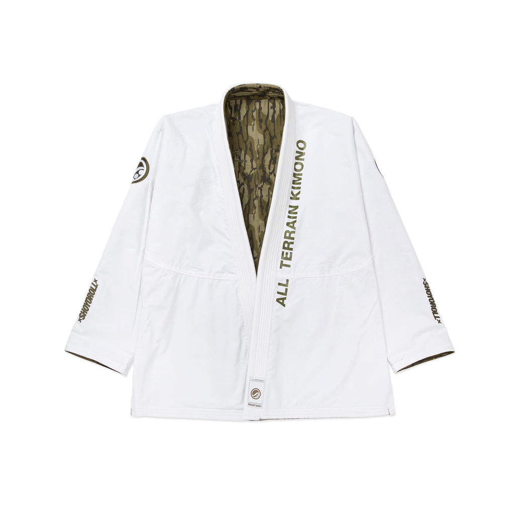All Terrain Kimono (White/Camo)