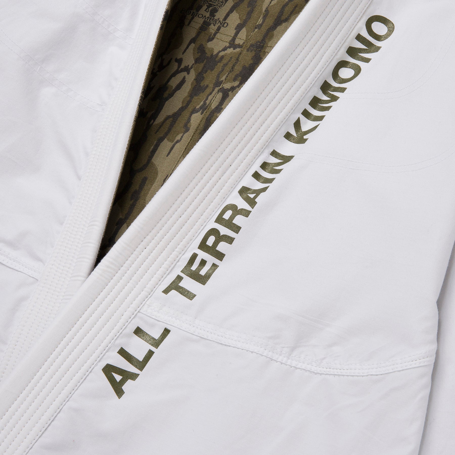 All Terrain Kimono (White/Camo)
